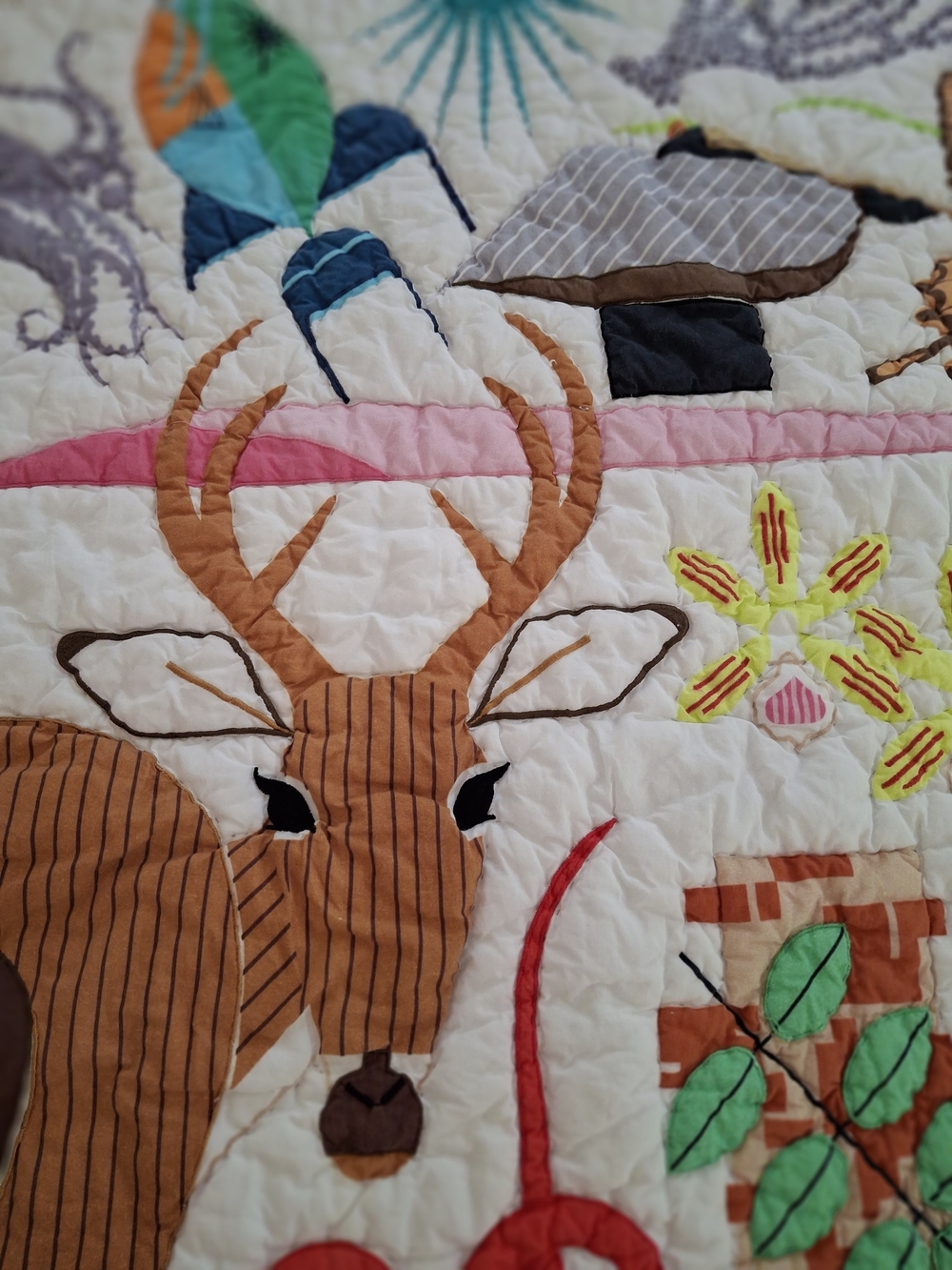 Crate & Barrel Land Of Nod Florida Keys Quilt - Picture 12 of 16